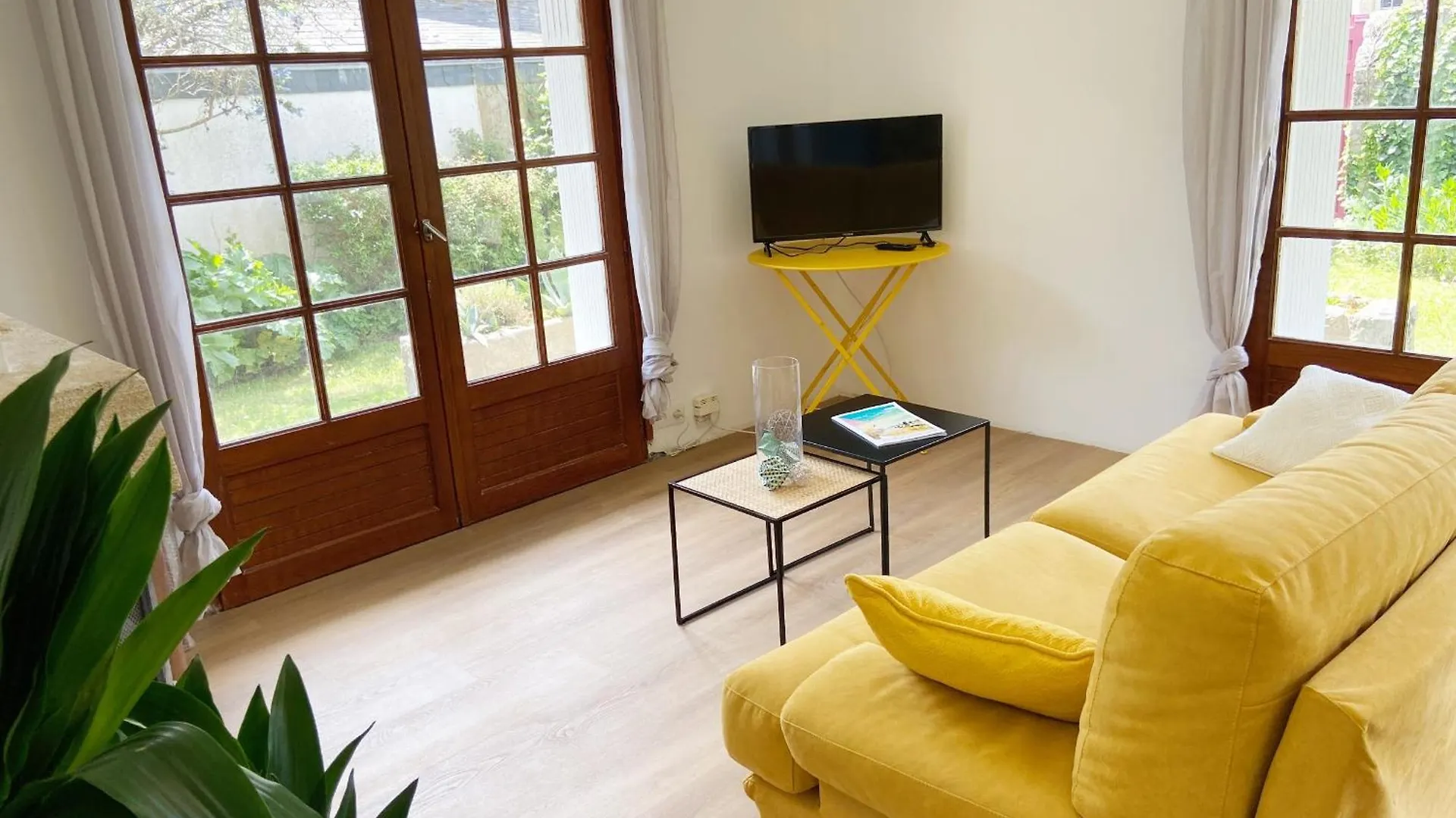 公寓 Arvor 3 - Rez-De-Jardin, Terrasse, Plage - T40 卡纳克